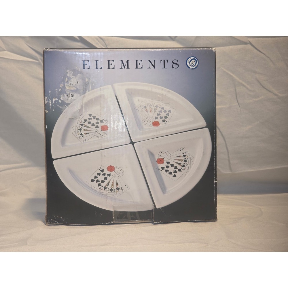Elements Card Design Serving Dishes